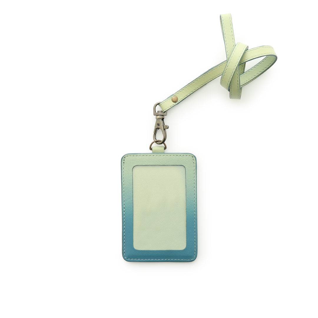 Irodori Vertical ID Holder | Gradient Leather ID Holder