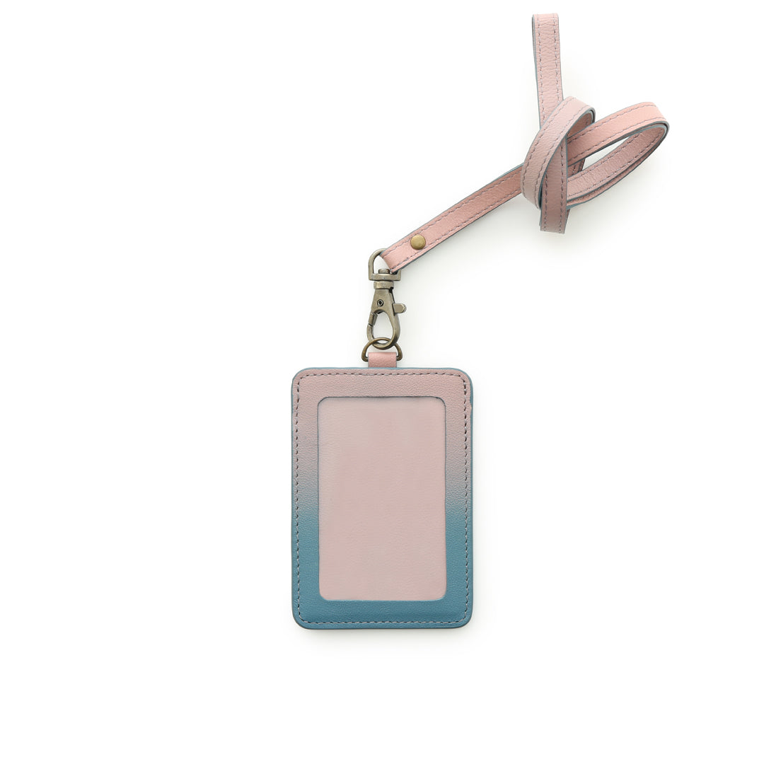 Irodori Vertical ID Holder | Gradient Leather ID Holder
