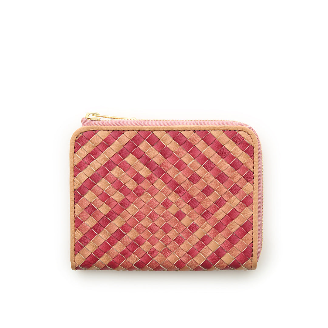 Irodori Mesh L Style Half Wallet