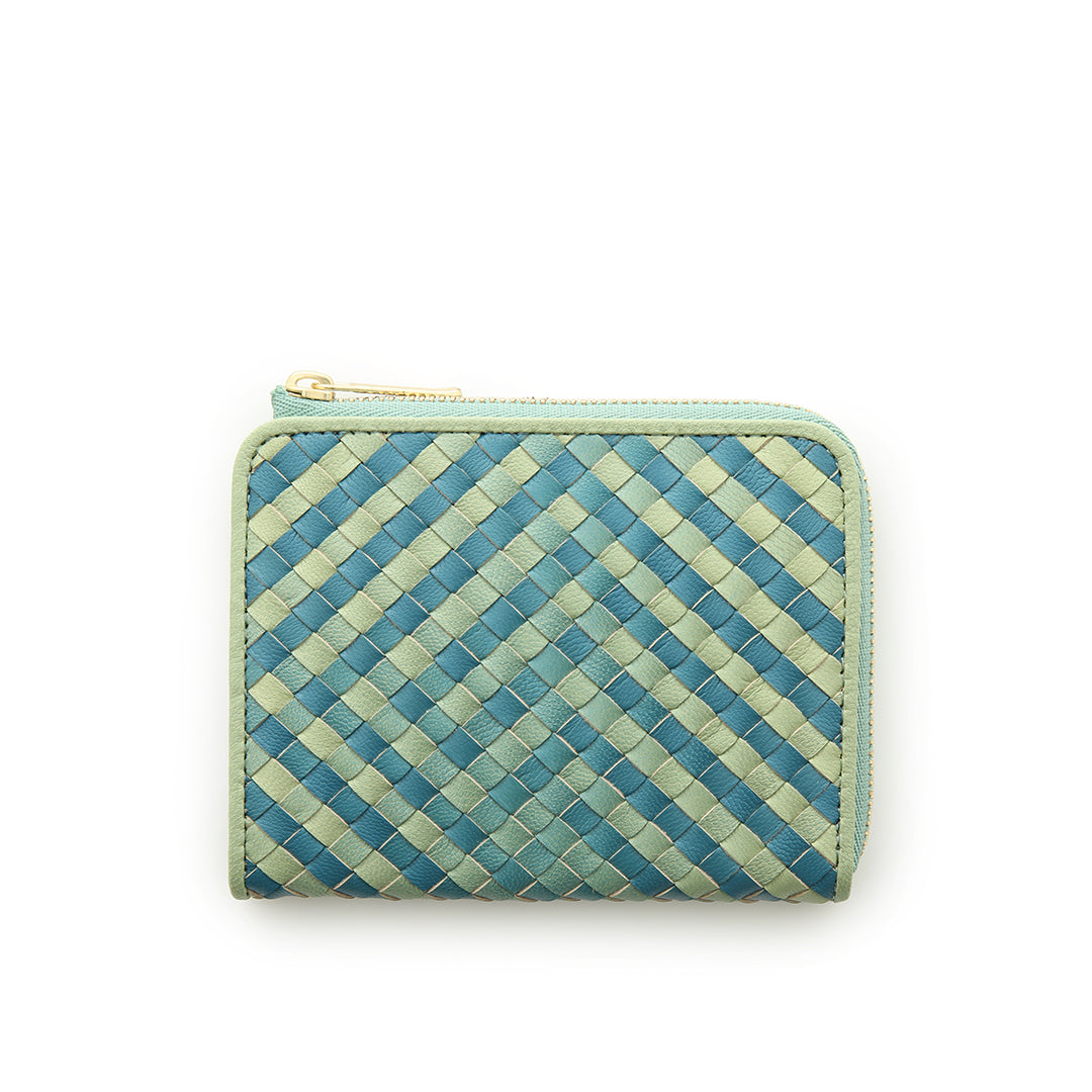 Irodori Mesh L Style Half Wallet