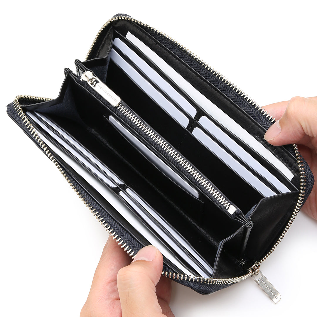 Minamo Round Long Wallet