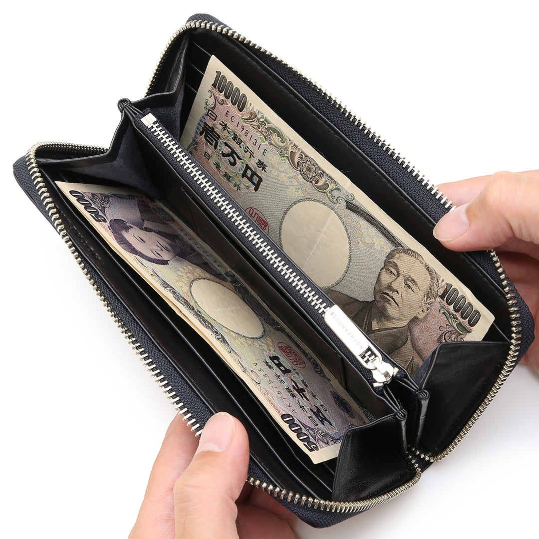 Minamo Round Long Wallet