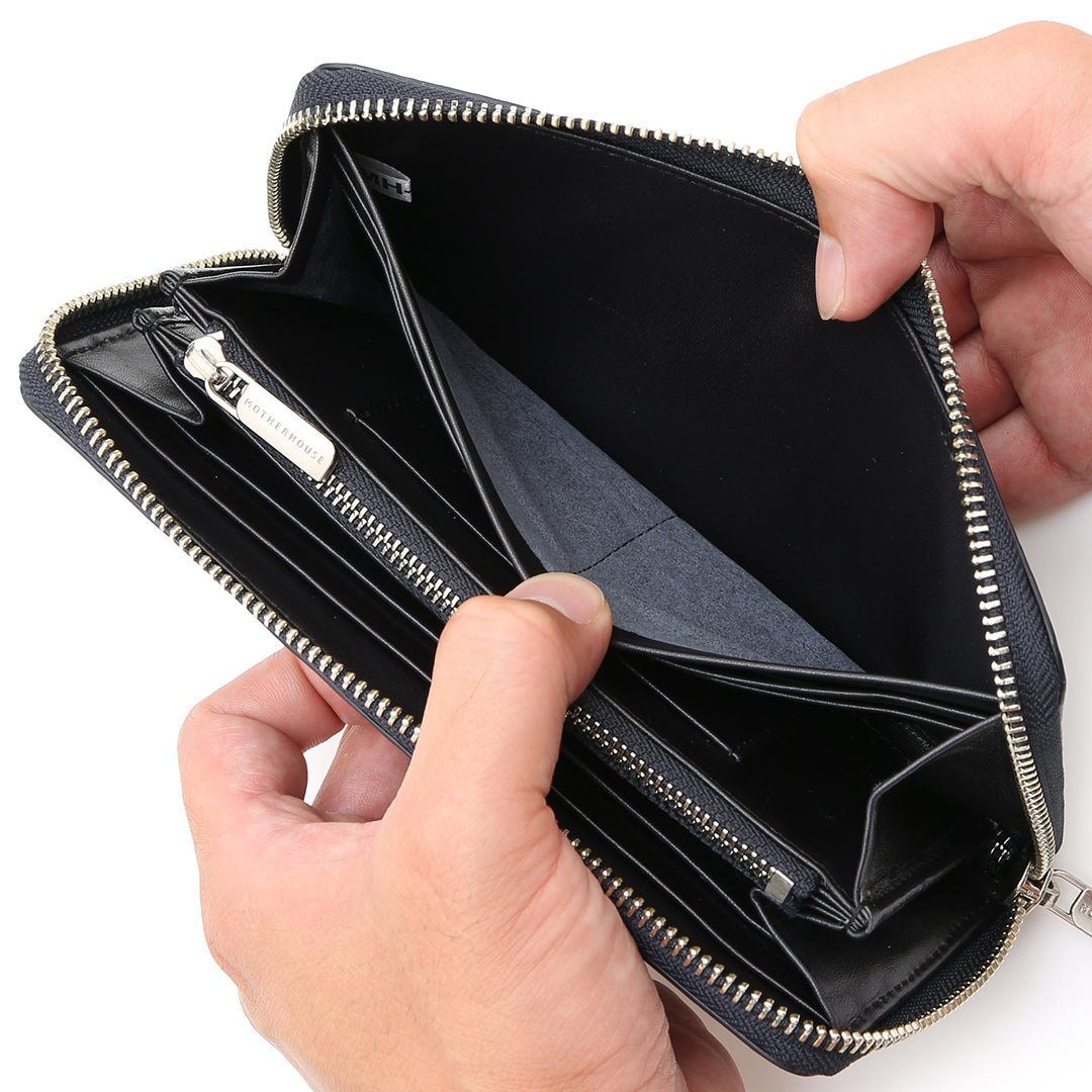 Minamo Round Long Wallet