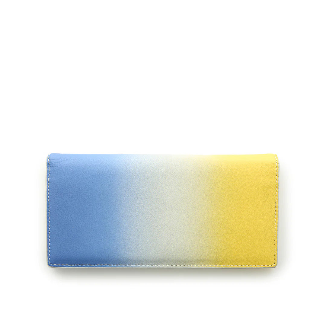 Irodori Tri-color Long Wallet