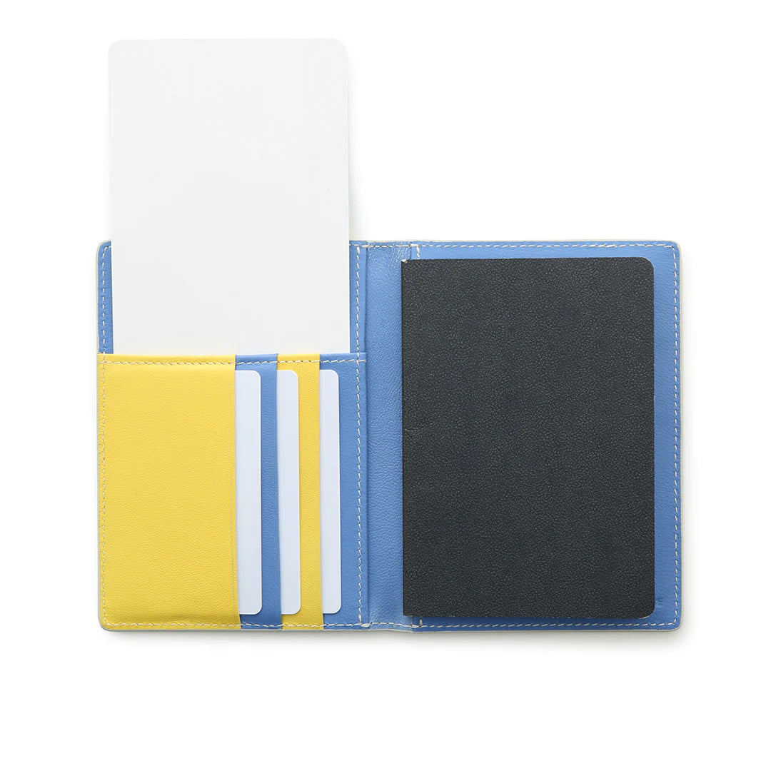 Irodori Tri-color Passport Case