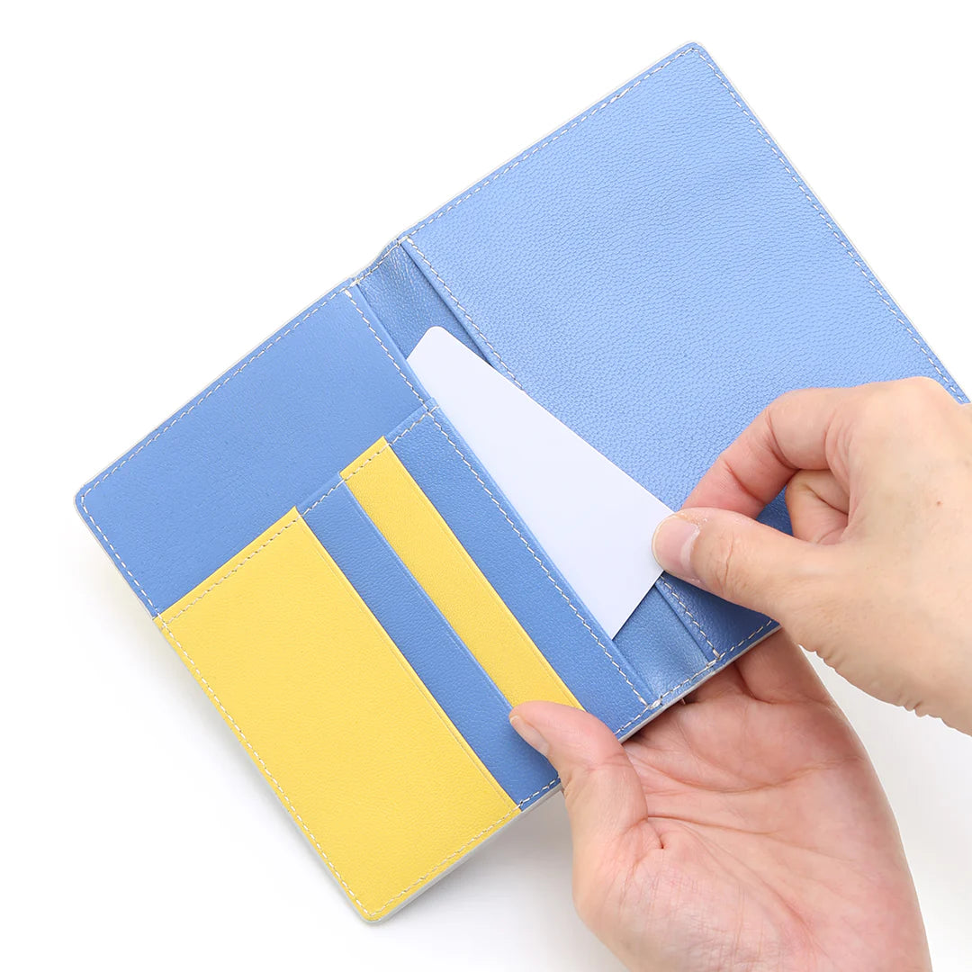 Irodori Tri-color Passport Case