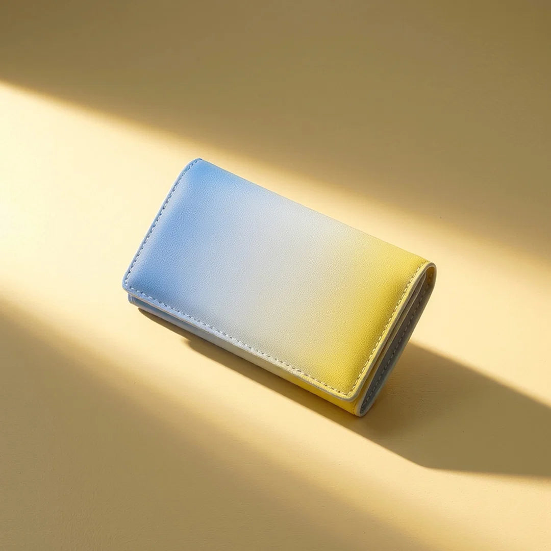 Irodori Tri-color Card Case