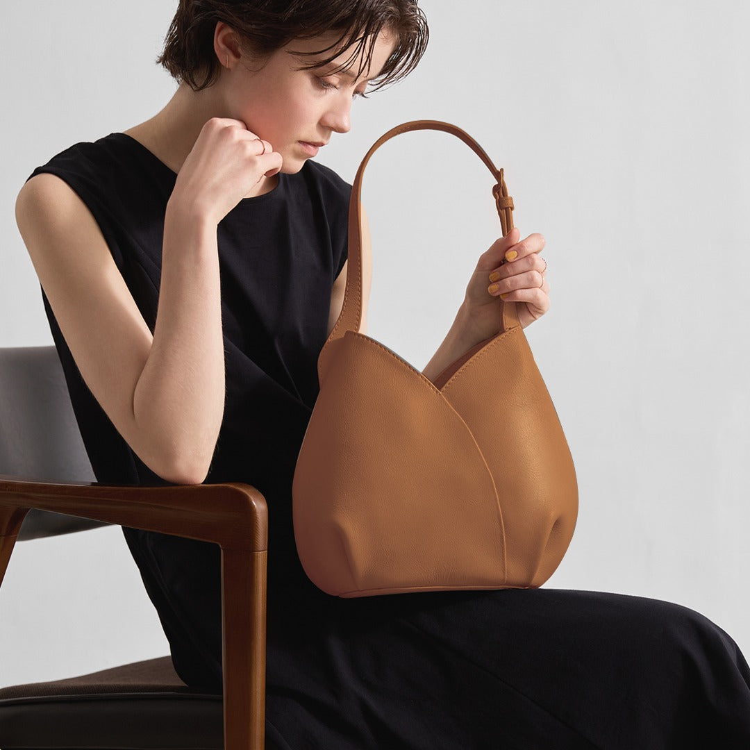 MIESROHE ミースロエ WOVEN LETHER BAG ブラウン MIESROHE ミースロエ WOVEN LETHER BAG ブラウン MIESROHE（ミースロエ