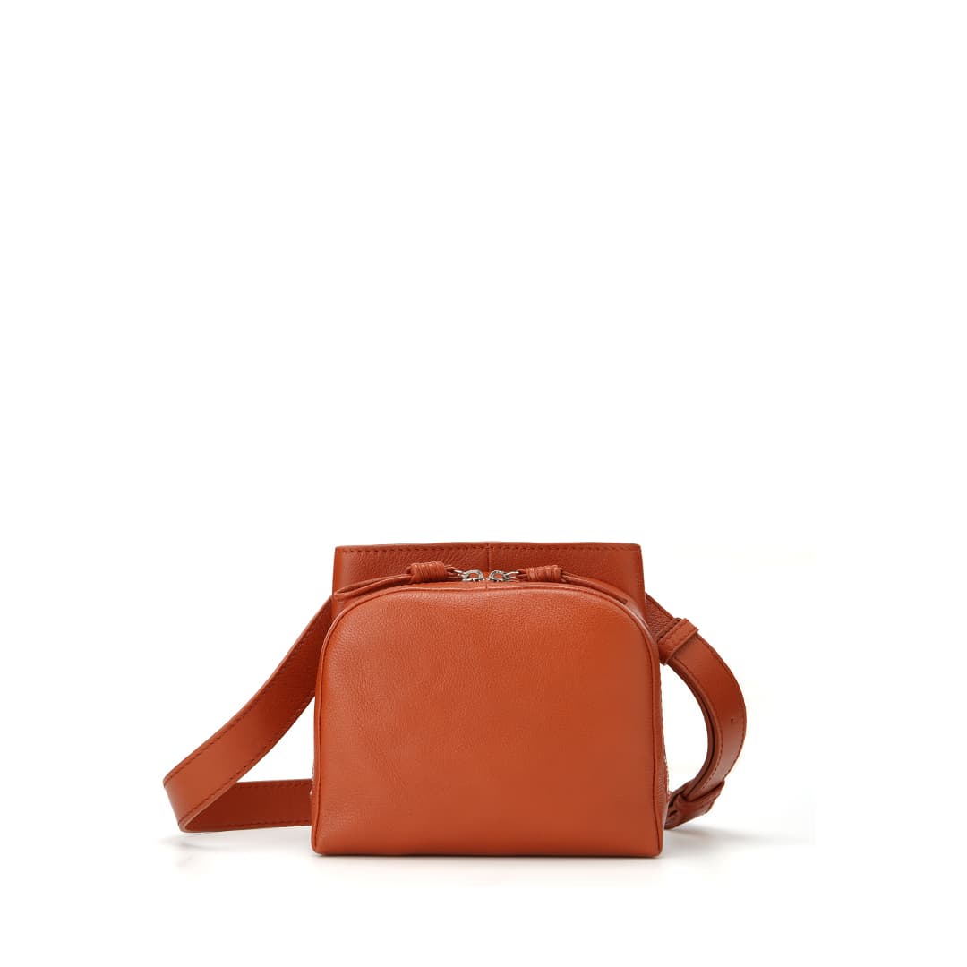 Sora 2 Way Shoulder M | Leather Shoulder Convertible Bag