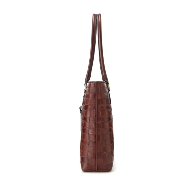 Antique Mesh Slim Tote