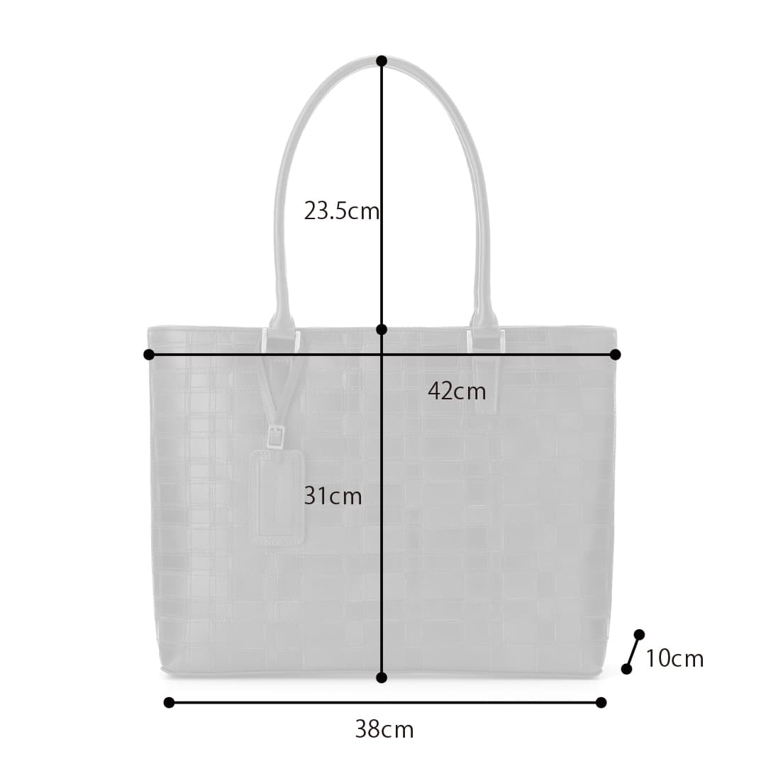 Antique Mesh Slim Tote