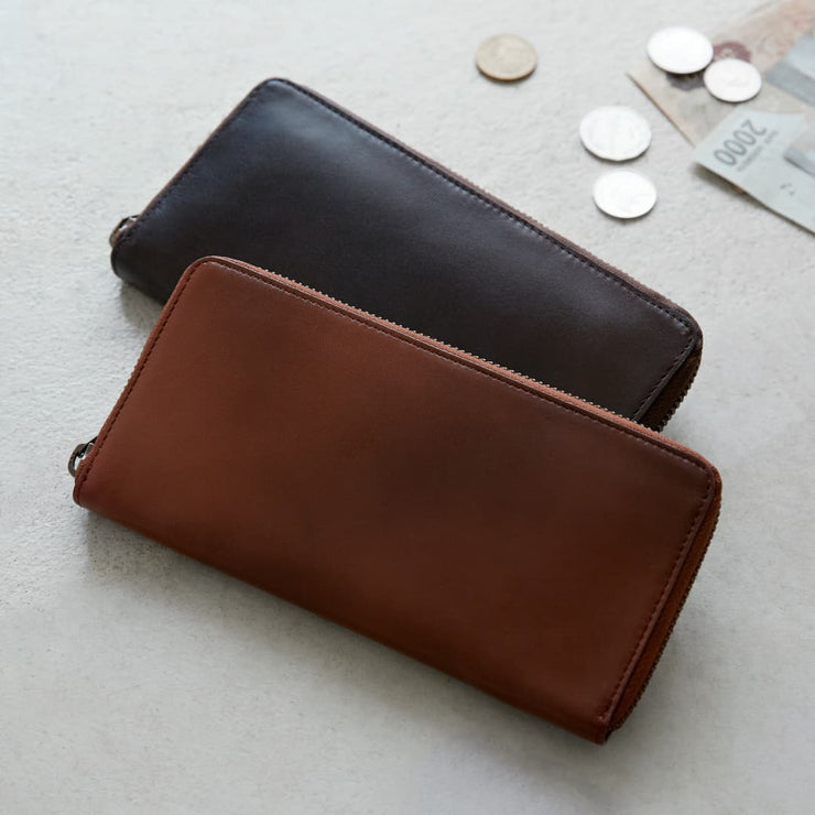 Antique Round Long Wallet