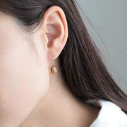 Day and Night Shizuku Half Earrings - MOTHERHOUSE
