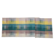 Block Check Silk Stole