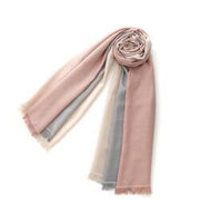 Tricolor Fine Silk Stole