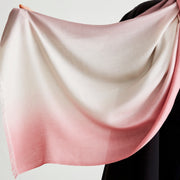 Tricolor Fine Silk Stole